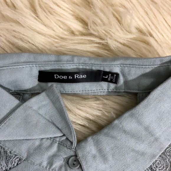 Anthropologie Doe + Rae Crochet Lace Hi-Lo Dress - Picture 5 of 8